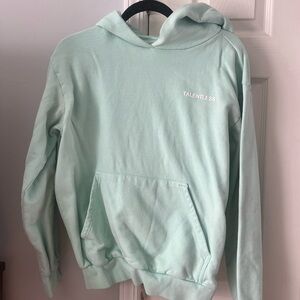 Women’s Talentless Mint Green/Bluish Lightweight Hoodie Size Medium